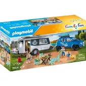 Playmobil 71423 Family Caravan Met Auto