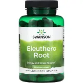Swanson Health Eleutherococcus root 425 mg 120 stuks (2 maanden)