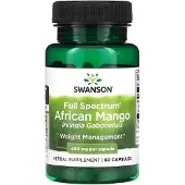 Swanson Health , Aziatische Mango, volle spectrum, 400 mg, 60 capsules