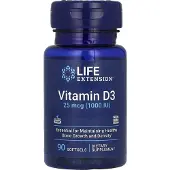 Life Extension Vitamin D3 - 1000 IU (90 gelcapsules) -
