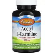 Carlson Labs - Acetyl L-Carnitine, 500 mg - 120 vegetarische capsules