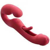 HoneyPlayBox Harmony Duo Vibrator Met App 24 cm Rood