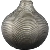 Ptmd Vaas Elichi - 23x23x23 cm - Glas - Bruin