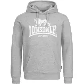 Lonsdale Sweatshirt 'Fremington' grijs / wit