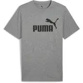Puma Functioneel shirt 'Essentials No. 1' donkergrijs / zwart