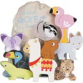 Le Toy Van Andes Stacker Tower & Bag