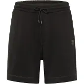 BOSS Heren Sewalk korte broek zwart (M), Casual, Katoen 50511726
