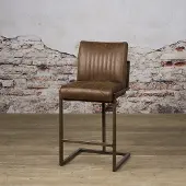 Tower Living Ferro barstool - Dark brown (Bruin, 50x101x61cm)