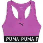Puma 4keeps Elastic Sports Bra Paars XS Vrouw