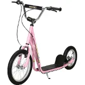HOMCOM HOMdotCOM Kinderstep scooter 16/12 inch stadsscooter rolfiets verstelbaar