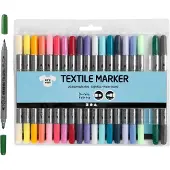 Colortime CC Textielstiften Secundair 20 stuks