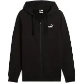 Puma Sweatvest 'Ess No. 1' zwart / wit