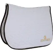 Kentucky Horsewear Horsewear - Zadeldek - Wit - Met Logo