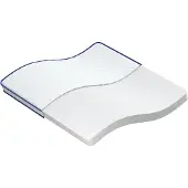 vidaXL Traagschuimmatras 200x200x17 cm Zacht wit
