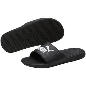 Puma Sandalen 'Cool Cat' zwart / wit