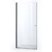 Maxaro Zircon Comfort Douchedeur | 100 cm Chroom Helder glas Draaideur
