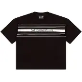 Emporio Armani T-shirt Korte Mouw EA7 TRAIN LOGO SERIES TEE EXTENDED LOGO kind 12 jaar