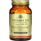 Solgar - Vitamine D3 Cholecalciferol, 55 mcg - 100 capsules