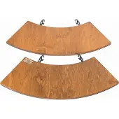 Espegard Zijplanken voor Vuurpan 60cm set met 2 planken