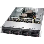 Supermicro SC825 TQC-R802WB - 2U rackmontageserver