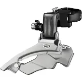Shimano Voorderailleur Altus M371 3x9s 66-69 Zwart/zilver