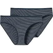 Schiesser Slip donkerblauw / wit