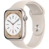 Apple Watch Series 8 45mm Starlight Aluminium Starlight Sportband