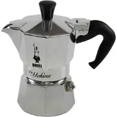 Bialetti 0002380 handmatig koffiezetapparaat Moka Express 0,04 l Roestvrijstaal