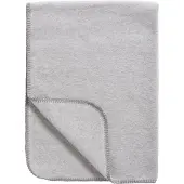Meyco Baby Uni wiegdeken - geweven - grey melange - 75x100cm - 1.0 TOG