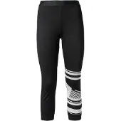 Vaude - Women's Monviso Wool 3/4 Tights - Merino-ondergoed 34, zwart