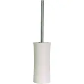 MSV Wc-borstel Met Houder Jaipur - Kunststof - Wit
