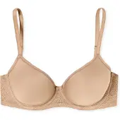 Schiesser Beugelbeha spacer cup esdoorn - Air Dames Beha - beige