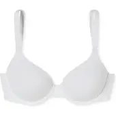 Schiesser Beugelbeha Unique Micro - met glijdende cups - Dames Beha wit