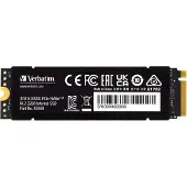 Verbatim Vi7000G SSD 4TB M.2 2280 PCIe Gen4 Interne Solid State Module met Koellichaam - Compatibel met PlayStation 5