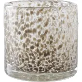 House Nordic Windlicht - glas, bruin ø12 x 11,5 cm