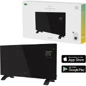 Hombli Smart Convection Heater - 2000W Zwart