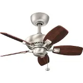 Kichler Plafondventilator Canfield | 76cm | Indoor | Nikkel