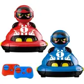 Gear2Play RC Crazy Bumper Cars Duoset - Bestuurbare Bumpercars - Ga een botsduel aan!