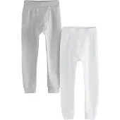 Next Leggings grijs gemêleerd / wit