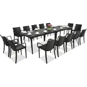 BICA Dining tuinset Oslo/Victoria 14 antraciet