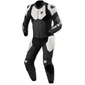 REV'IT! REV’IT! Beta 2 Zwart Licht Grijs 2-Delig Motorpak Maat 54