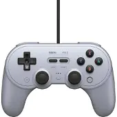 8Bitdo Pro 2 Wired Gamepad (Gray Edition)