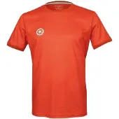 The Indian Maharadja Pique Printed Tennisshirt heren Oranje M
