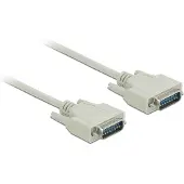 DeLOCK Gameport kabel 15-pins SUB-D kabel - Vertind koperen aders / beige - 10 meter