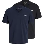 Jack & Jones Shirt donkerblauw / zwart / wit