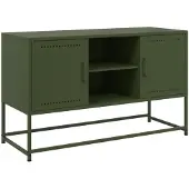 vidaXL Hoge kast 36x39x107 cm staal wit
