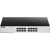 D-Link GO-SW-16G/E Easy Desktop Gigabit-switch met 16 poorten (1000 Mbit/s, Auto MDI/MDIX, automatische onderhandeling)