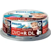 Philips DVD+R DR8I8B25F DL - Opslagcapaciteit: 4.7GB - speed 16x