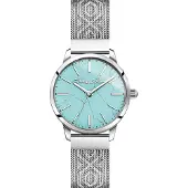 Thomas Sabo Kwartshorloge ARIZONA SPIRIT Armbandhorloge, dameshorloge, hematietsteen op de kroon, roestvrij staal armband