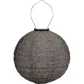 Pauleen Deco-solarlamp buiten Sunshine Dreamer, bruin / roest, Kunststof, Jong wonen, solar tuinverlichting